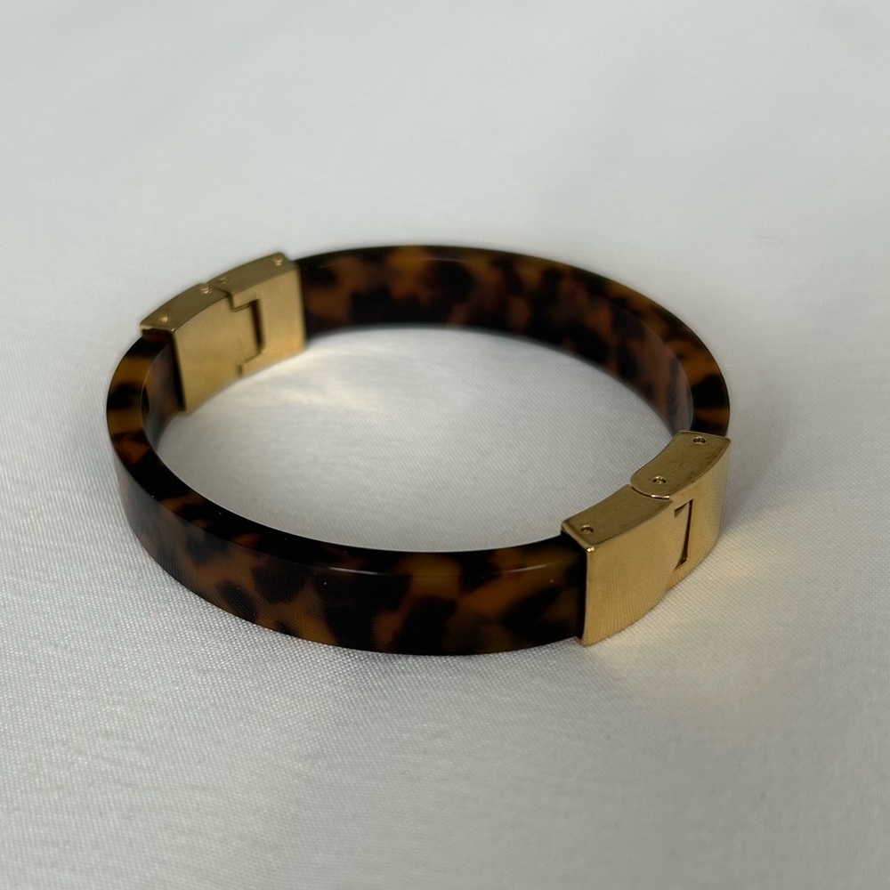 Tortoise Shell & Gold Bracelet